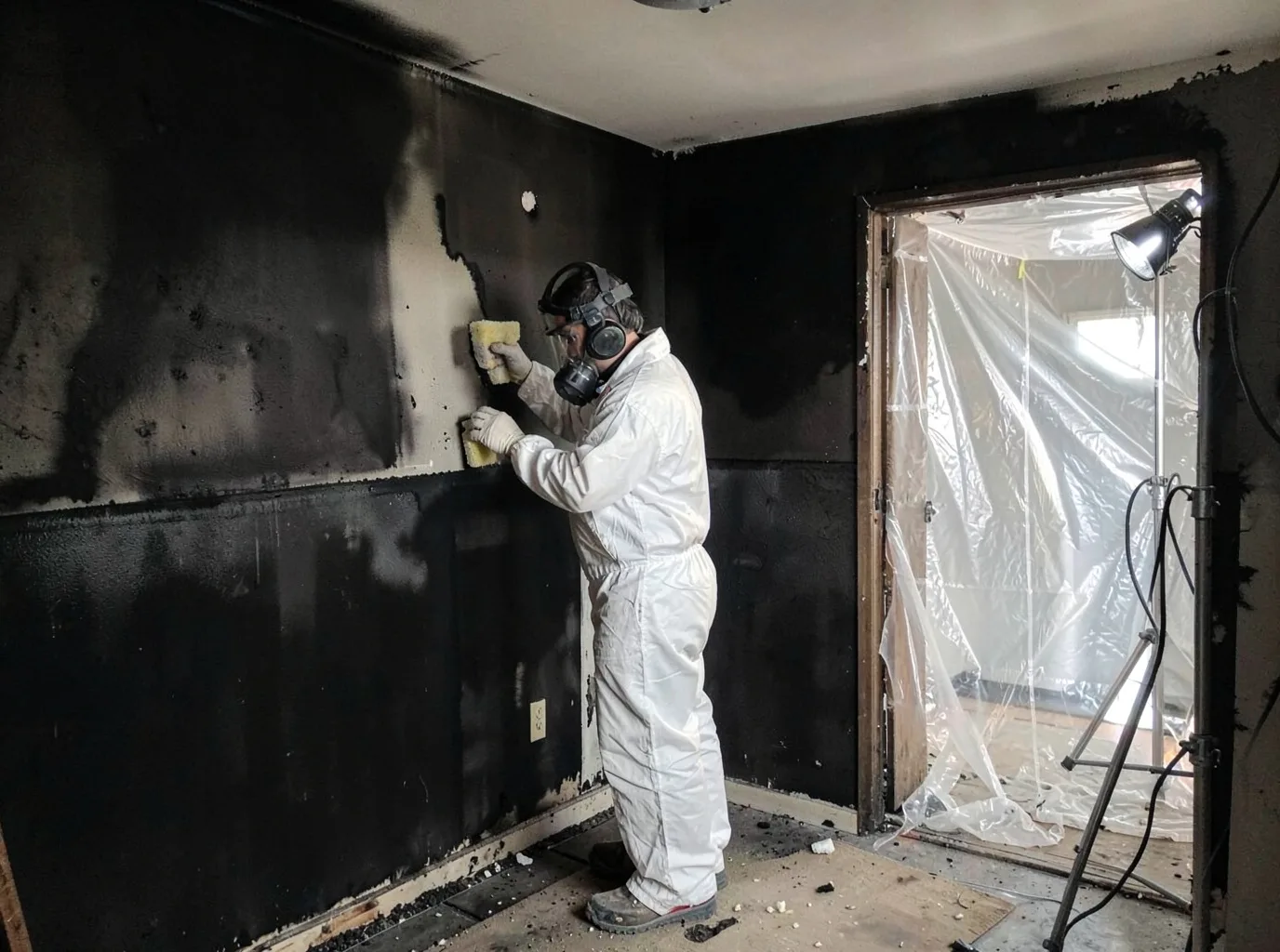 Fire Damage Restoration company in Sherman, ME